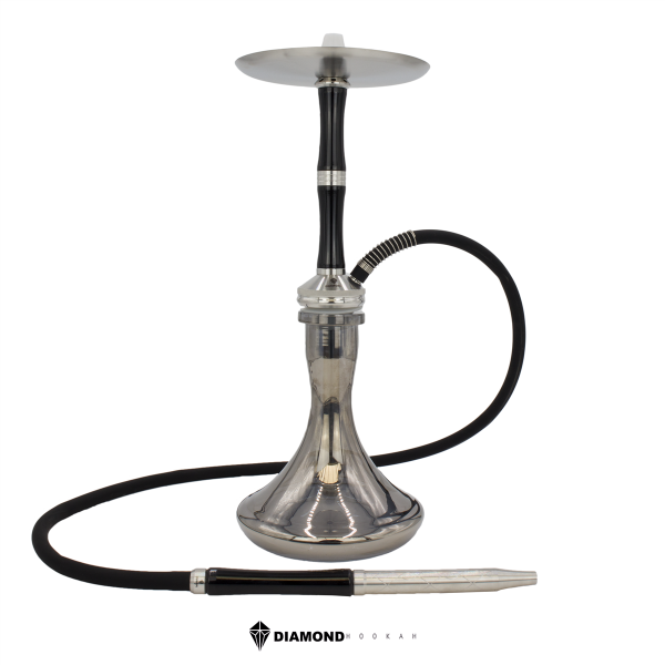 Diamond Hookah | Excelsior | Black Shiny