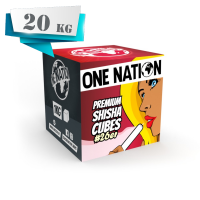 One Nation | Kohle | 26mm | 20 kg mit Verpackung