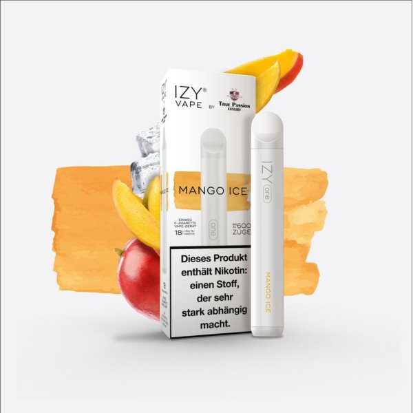 IZY Vape | Mango ice | 18mg Nikotin | 600 Züge