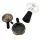 Amy Deluxe New Age Globe Set Kristallglas Schwarz