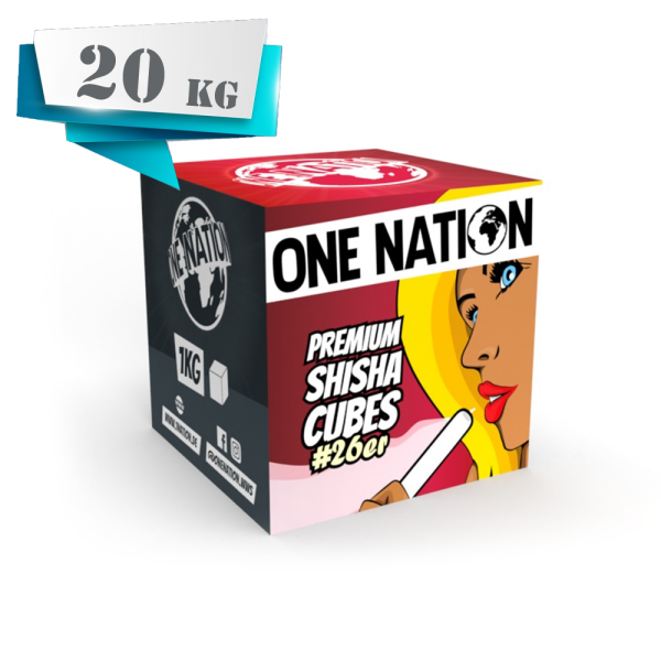 One Nation | Kohle | 26mm | 20 kg Verpackt