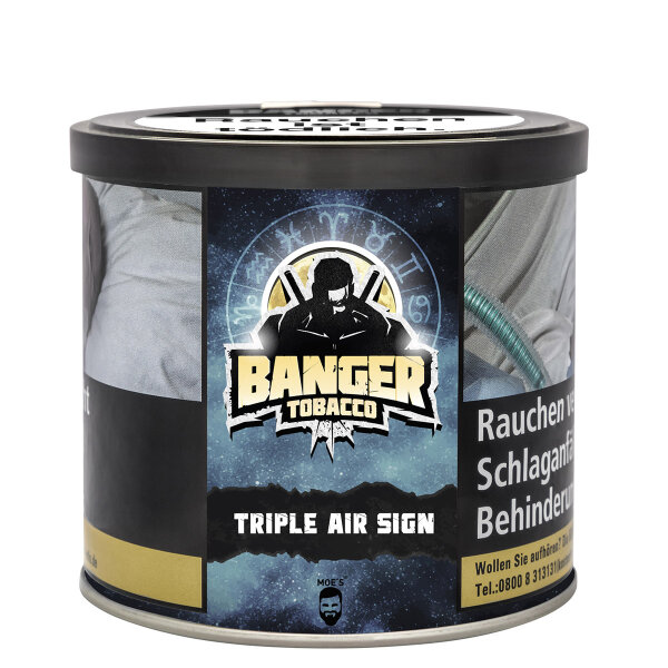 Banger Tobacco Triple Air Sign 200g 28,90€