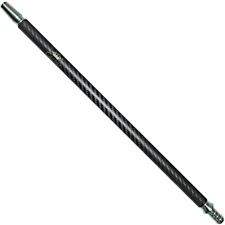 CAESAR Aluminium Carbon Colour Mundstück Schwarz Silber