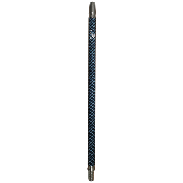 CAESAR Aluminium Carbon Colour Mundstück Schwarz Blau