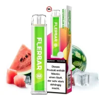 Flerbar Einweg Vape | Watermelon Ice | 600 Züge | Nikotin 20 mg