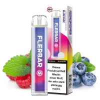 Flerbar Einweg Vape | Blue Razz | 600 Züge | Nikotin 20 mg