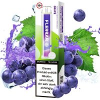 Flerbar Grape Vape 600züge - Nikotin 20 mg