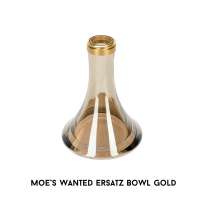 Moe`s | Wanted | Bowl inkl. Gewindeaufsatz | Gold