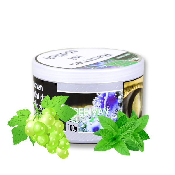 Al Waha Pfeifentabak - T&M 100g Traube Minze