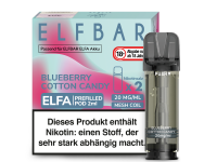 ELFBAR ELFA Pod - Blueberry Cotton Candy 20mg Nikotin 2er...
