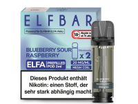 ELFBAR ELFA Pod - Blueberry Sour Raspberry 20mg Nikotin...