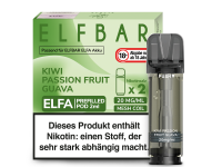 ELFBAR ELFA Pod | Kiwi Passion Fruit Guava | 20mg Nikotin...
