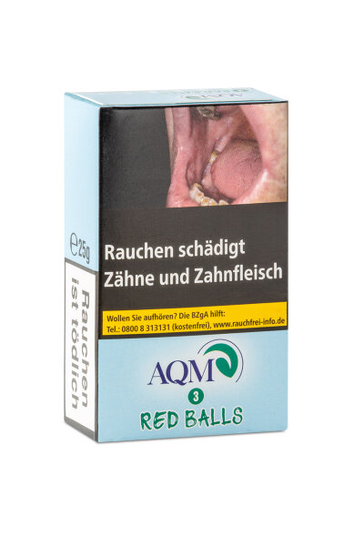 AQM Aqua Mentha - Red Balls - Shisha Tabak -25g 10er