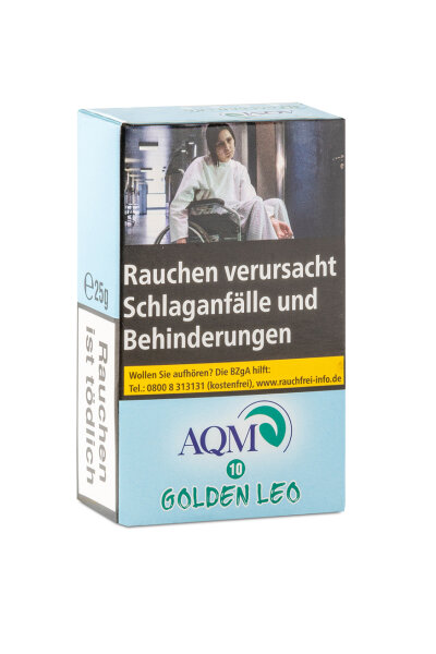 AQM Aqua Mentha - Green Leo- Shisha Tabak -25g 10er