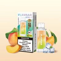 Flerbar Pod | Peach Ice | 2 ml | Nikotin 20 mg | 2er Pack