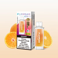 Flerbar Pod | Orange | 2 ml | Nikotin 20 mg | 2er Pack