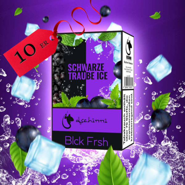 Dschinni | Black Fresh| 25g 10er