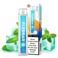 Flerbar Einweg Vape | Ice Mint | 600 Z&uuml;ge | Nikotin...