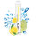 KUBIK Vape - Lemon Lime Ice - Einweg E-Shiaha - Nikotin 20 mg