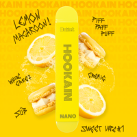 Hookain Bullet | Lemon Macaroon | 600Puffs