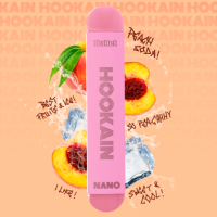 Hookain Bullet | Peach Soda | 600Puffs