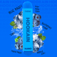 Hookain Bullet | Blue Raz | 600Puffs