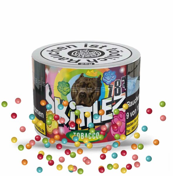 187 Strassenbande Shisha Tabak - Skittlez 25g