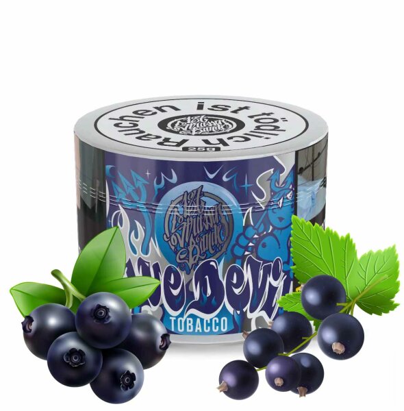 187 Strassenbande Shisha Tabak - Blue Devil 25g