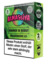 Almassiva Pod | Sommer in Beirut | Nikotinhaltig 17mg | 2er Pack