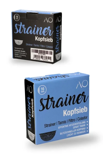 AO Strainer | Kopfsieb | 16mm