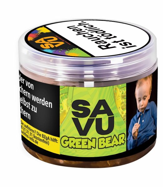 Savu | Green Bear | Shishatabak | 200g