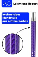 AO | Carbon Schlauchset 18/8 | Lila