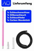 AO | Carbon Schlauchset 18/8 | Pink