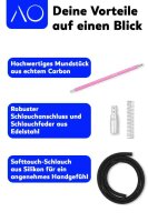 AO | Carbon Schlauchset 18/8 | Pink