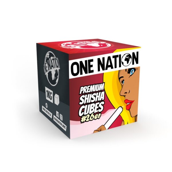 One Nation | Shisha Kohle | Verschiedene Größen & Mengen - E