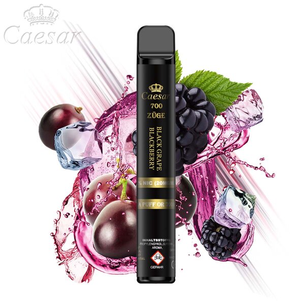 Caesar Vape | Black Grape Blackberry | 20mg Nikotin
