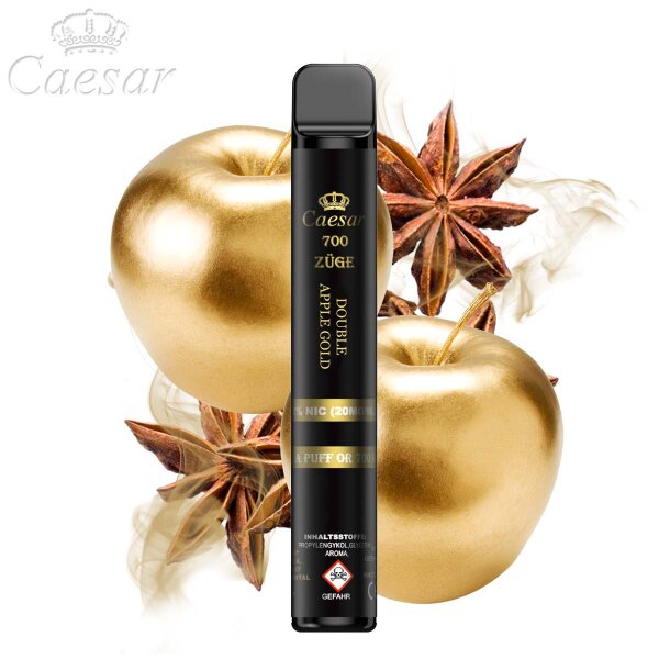 Caesar Vape | Double Apple Gold | 20mg Nikotin