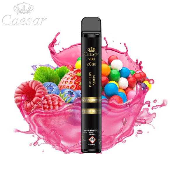 Caesar Vape | Berry Mix Gum | 20mg Nikotin