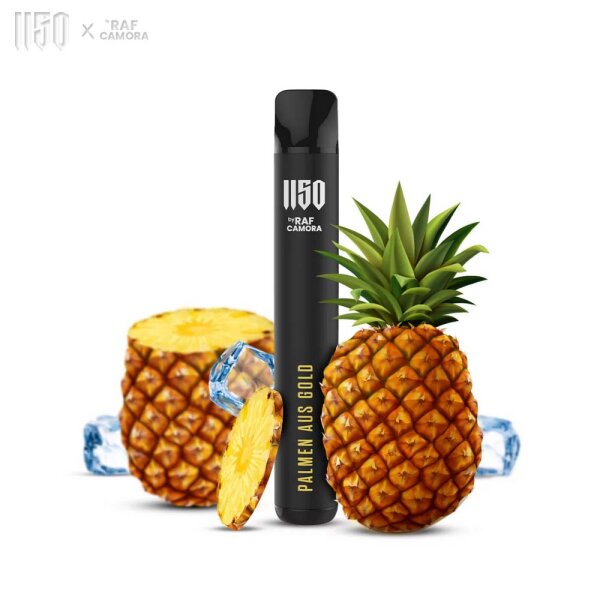 1150 Vape by Raf Camora | WEST WIEN - Mixberry | Einweg E-Shisha E-Zigarette Vape mit Nikotin 20mg