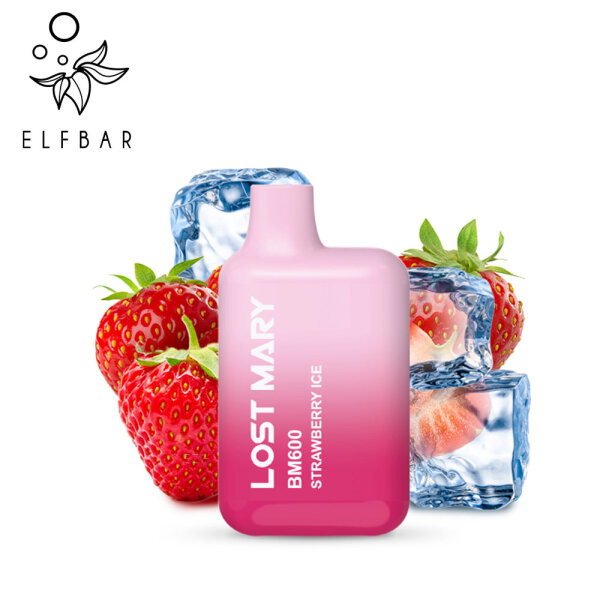 ElfBar Lost Mary | Strawberry Ice | 20mg Nikotin