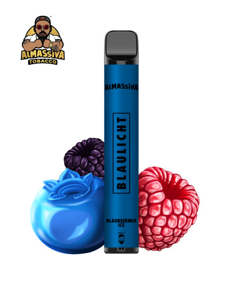 Almassiva Vape | Blaulicht | 600 Puffs 10er