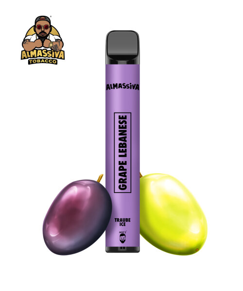 Almassiva Vape | Grape Lebanese | 600 Puffs |...